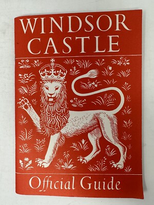 Vintage WINDSOR CASTLE ENGLAND Official Guide And Works Of Art List 1986