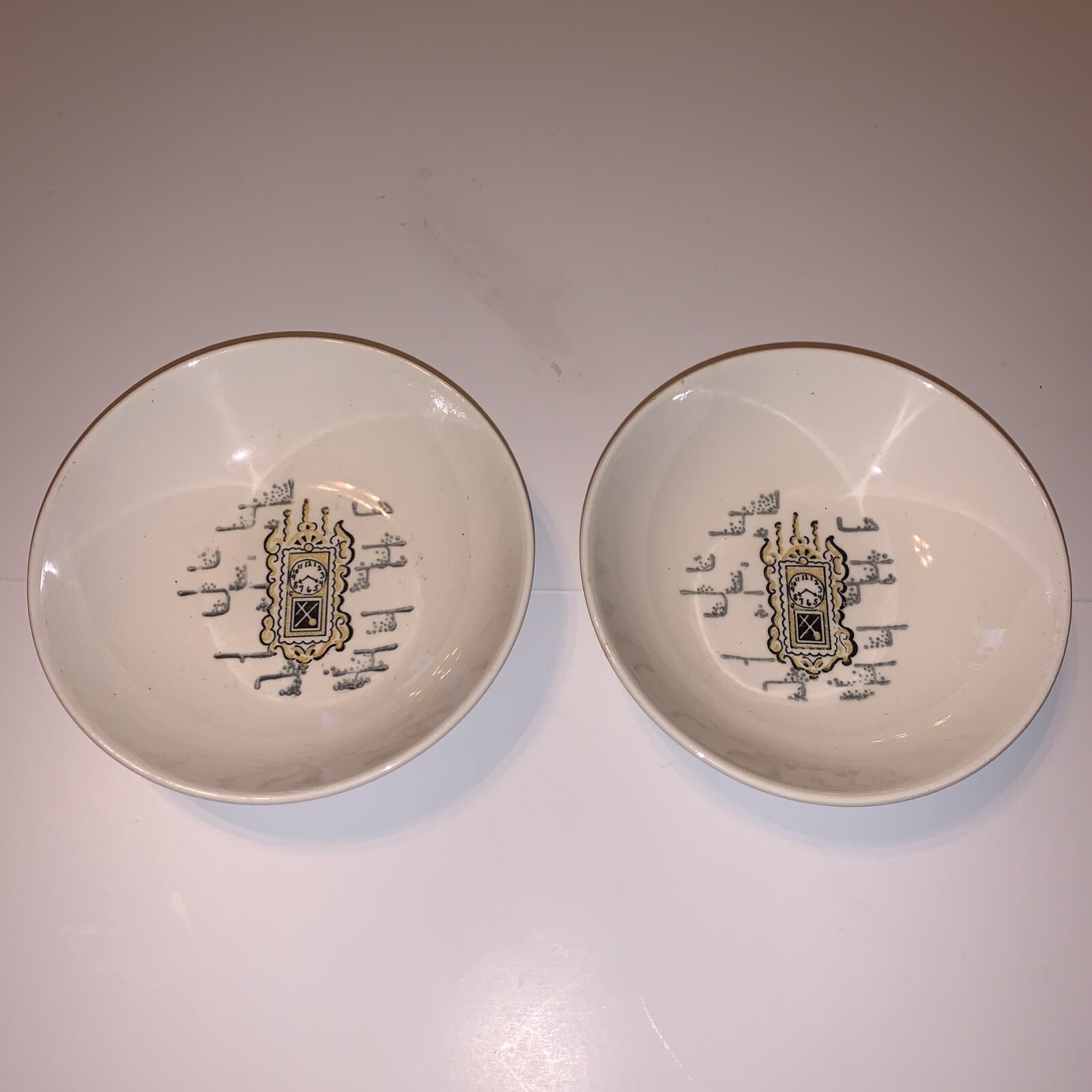 Set of 2 Vintage Stetson Marcrest Gay 90's Ceramic Berry Dessert Bowl