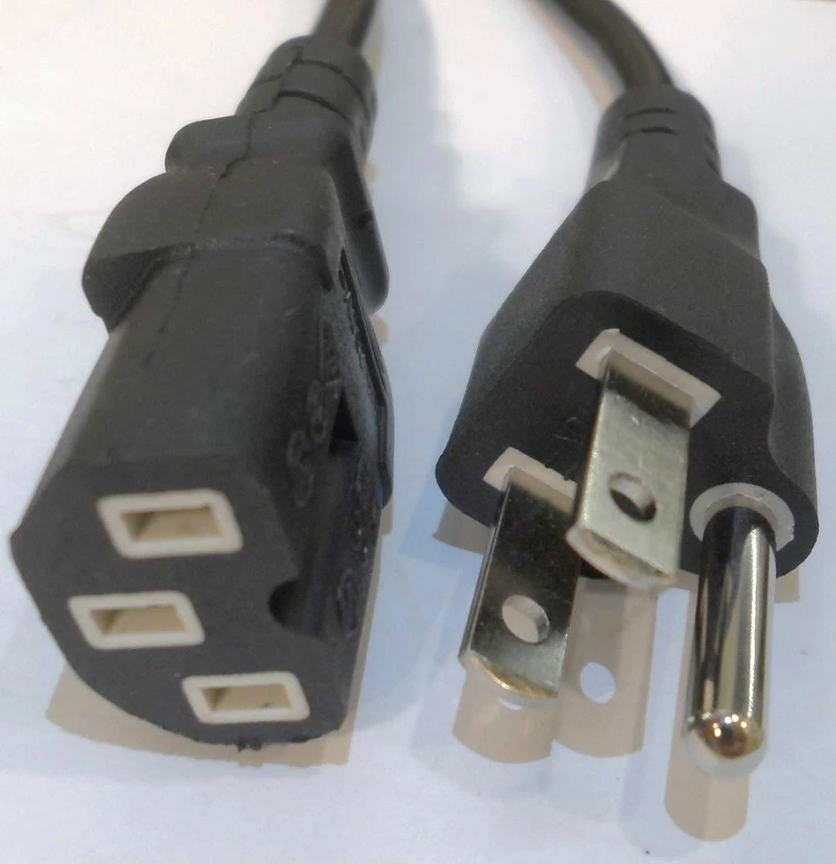 Dynex HD TV POWER CORD DX-32LD150A11/DX-LCD32-09 AC cable LCD 3-Prong - Image 2 of 2