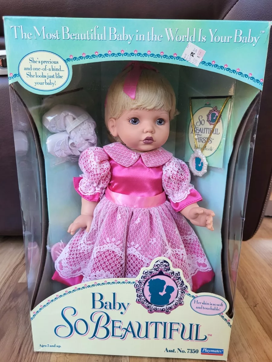 Vintage Playmates Baby So Beautiful Doll eBay