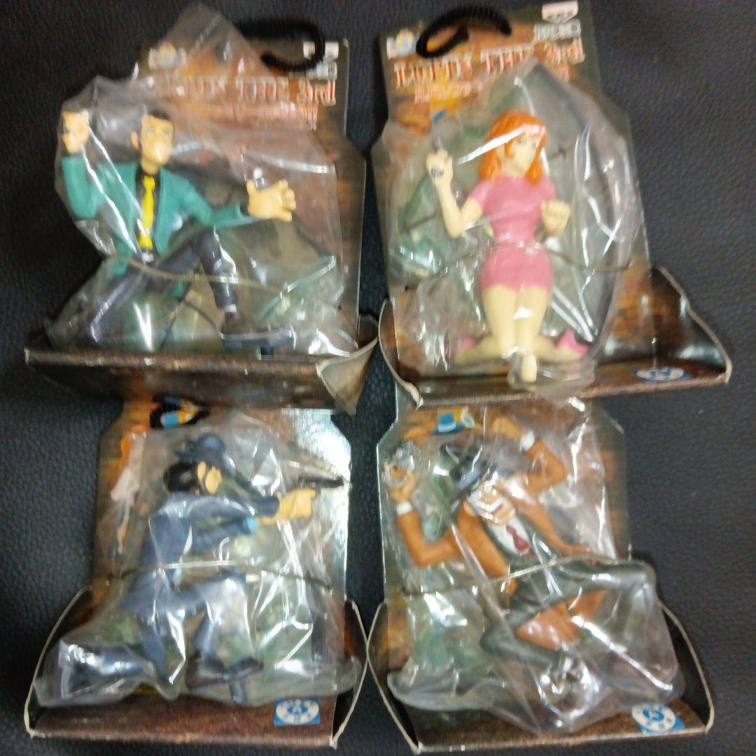 Lupin Figure Lot of 4 Fujiko Mine Daisuke Jigen Zenigata Not for sale Banpresto