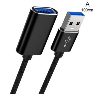 USB-3.0 Super-Speed   Verlängerungskabel Kabelverlängerung Stecker Buchse 