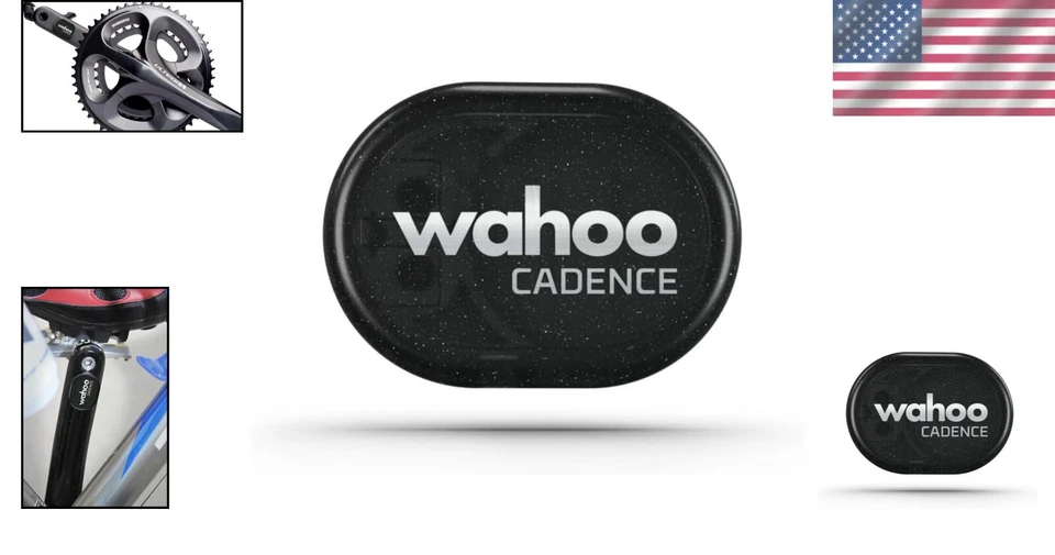 Wahoo RPM Cycling Cadence Sensor - Bluetooth and ANT+ for Real-Time Monitoring - Image 2 of 4