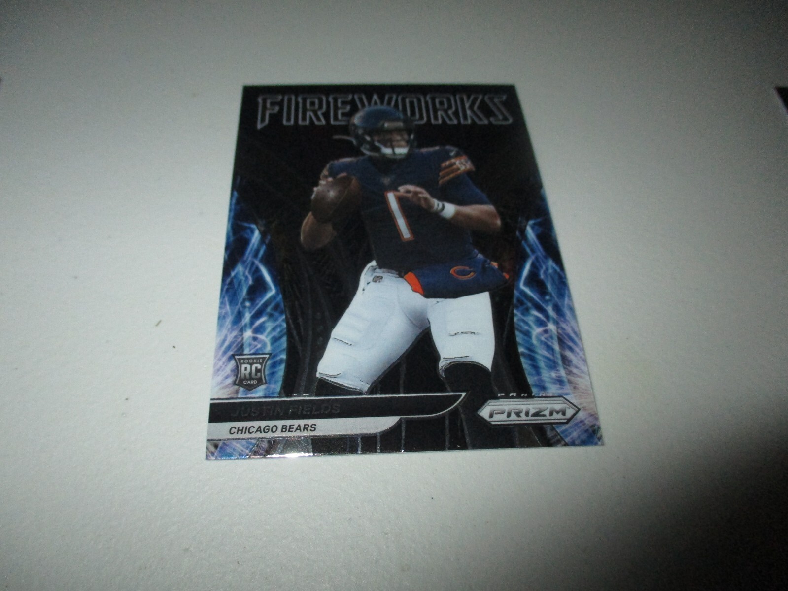 Justin Fields 2021 Panini Prizm Fireworks RC #F-24