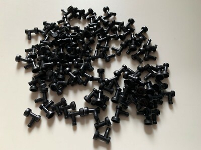 110 Lego Teile - schwarze Teile - Lot - 459926: TAP Ø4,9/6,4 STAR WARS MARVEL CITY