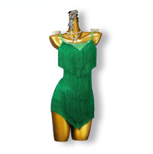 Latin Dance Fringed Dress Latin Competition Costume Professional Standard Skirt