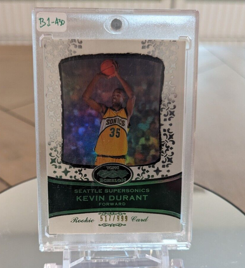 2007-08 Topps Echelon Rookie #74 Kevin Durant No 517 of 999