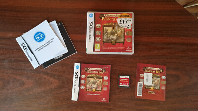Nintendo DS - PROFESSOR LAYTON PANDORA'S BOX & CURIOUS VILLAGE #G135 CIB