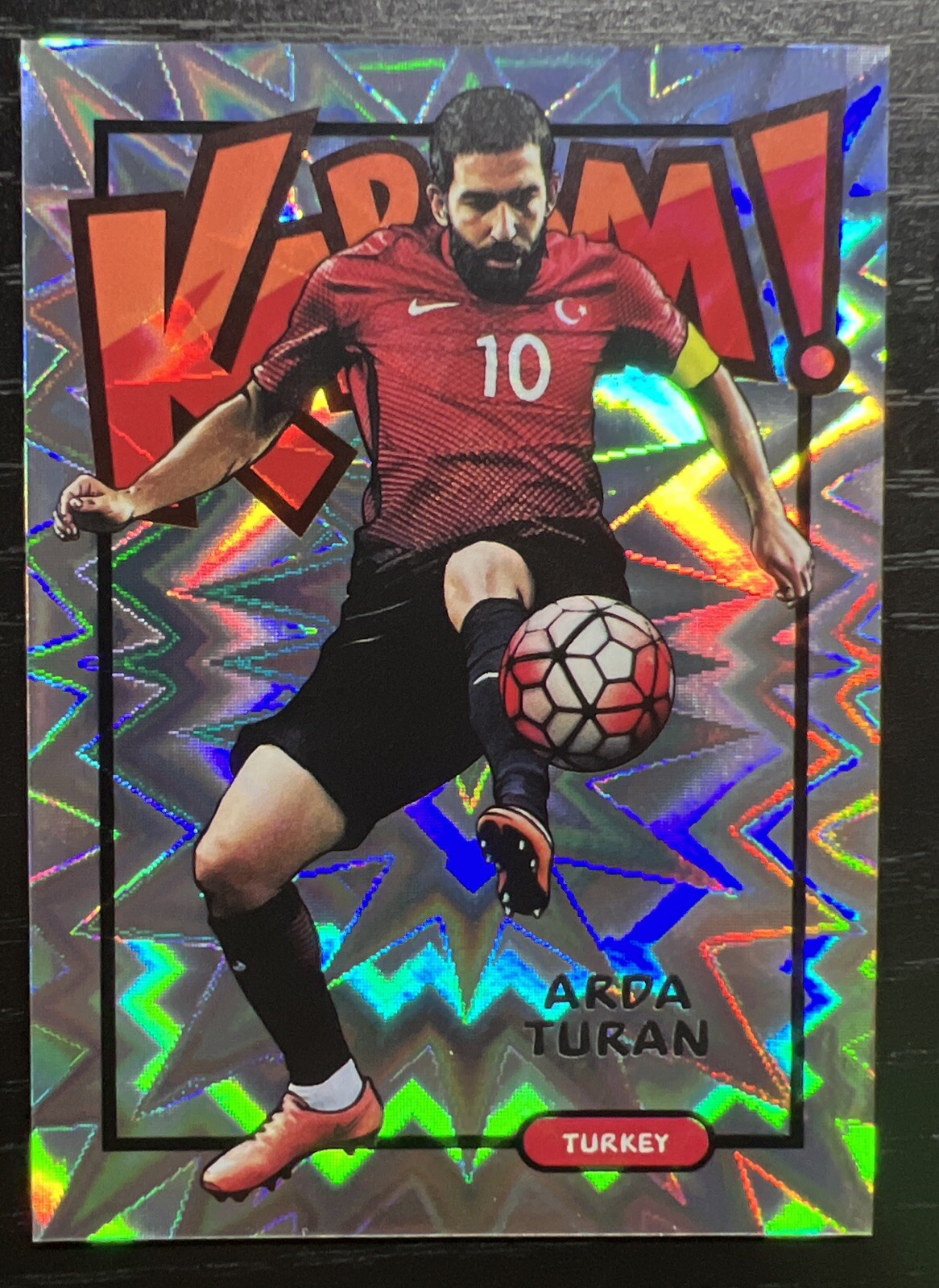 2017 2018 Panini Select Soccer #17 Arda Turan Kaboom!