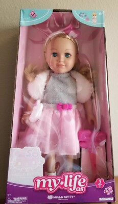 My Life As Hello Kitty 50th Anniversary 18 Inch Blonde Doll