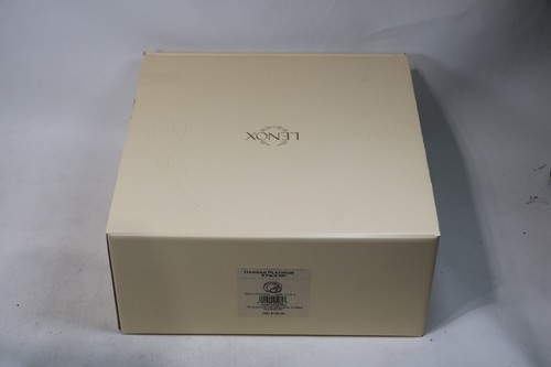 Lenox Hannah Platino 5 Piezas Ajuste de Lugar NUEVO EE. UU. Color Blanco Borde Platino - Imagen 11 de 11