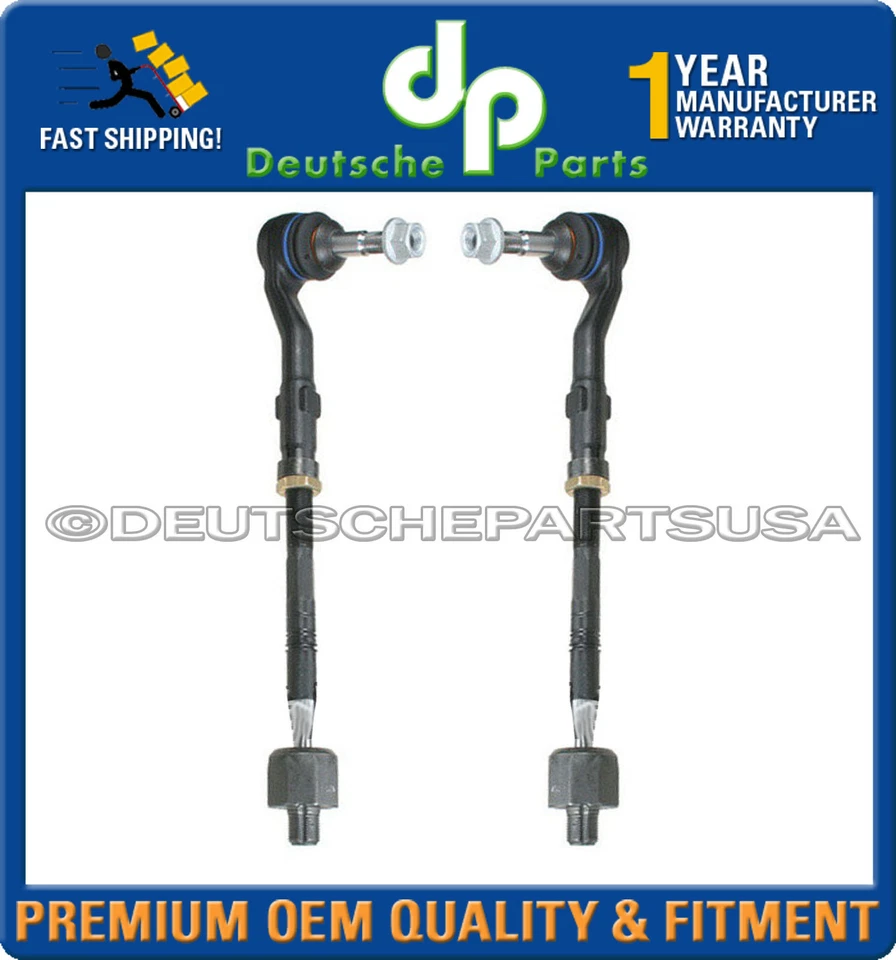 FINAL DE VARILLAS DE AMARRE BMW E65 E66 745i 750i 760i 760Li 2 x 32216756368 diestro derecho Foto 2 de 4