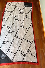 NWT Women's Beautiful Elegant Silk Scarf 72 X 35" Lightweight Classic Casual