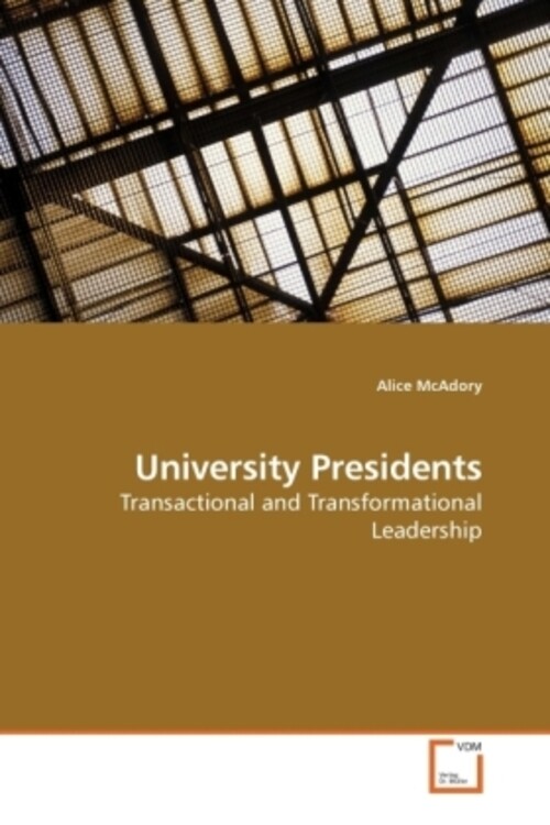 Thumbnail - Alice Mcadory | University Presidents | Taschenbuch | Englisch
