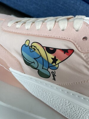 Stella Mccartney x Disney Mickey Mouse Loop Sneaker, Women's Pink