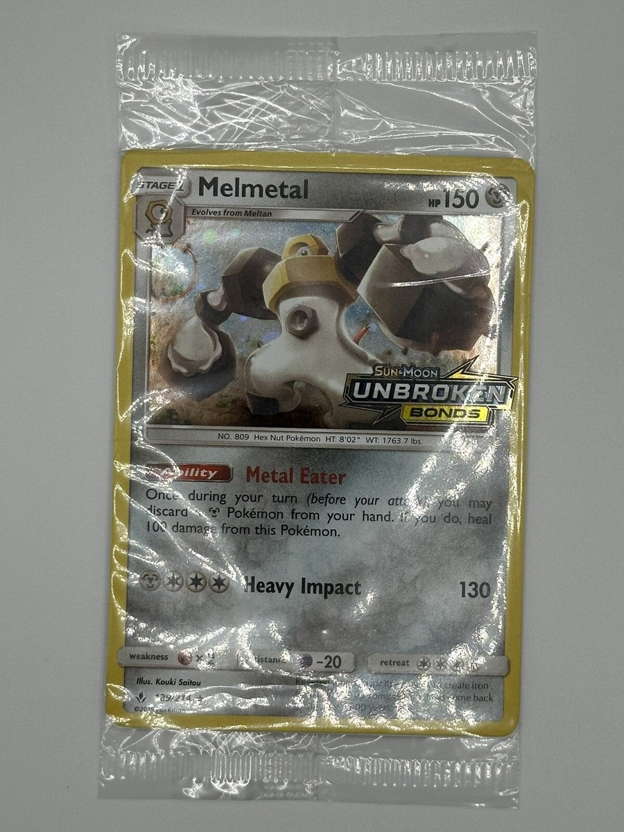 UK Melmetal 129/214 Promo Unbroken Bonds SEALED | eBay