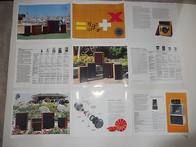 Altec Lansing 1978 Brochure, 19, 15, A7x, 18, 511b, 802-8g, 9 II, 7  Specs, Info