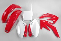 Kit Kunststoffverkleidungen Honda CRF 250 R 2004 - 2005 Farbe Replica Ufo Plast