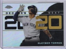 2020 Topps Chrome Decade's Next DNC#6 Gleyber Torre New York Yankees