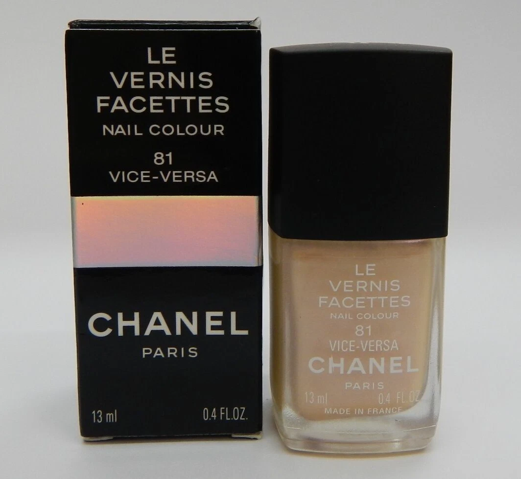 CHANEL Le Vernis Facettes Nail Polish 81 VICE-VERSA