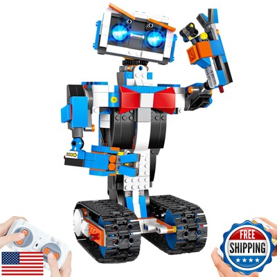 momspeace STEM Robot Building Toys for Kids, Robotics Science Toy for Boys Ag