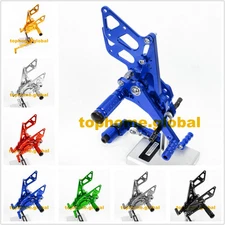 For Suzuki GSXR1000/600/750 SV650 Hayabusa Rear Set Footpeg Shift Brake Adjust