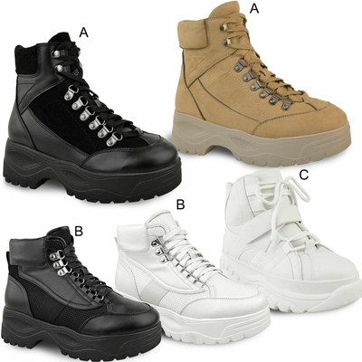 chunky boot sneakers