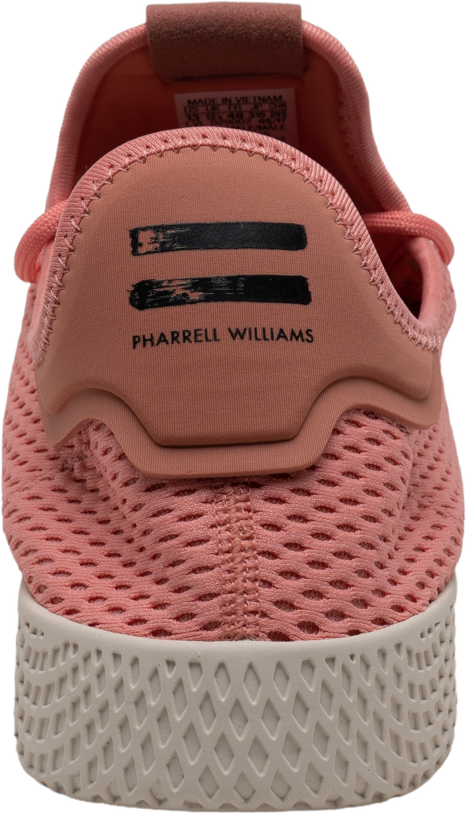 adidas gazelle silver green womens Adidas Pharrell Williams White Tennis HU Low Top Sneakers US12 – THE-ECHELON main image 0