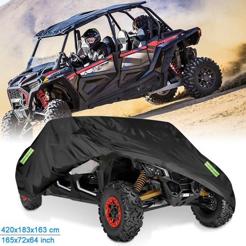 Universal UTV Cover For 4-6 Passenger Side-by-Sides | Waterproof, UV Resistant Protection For Polaris, Can-Am, Yamaha, Kawasaki