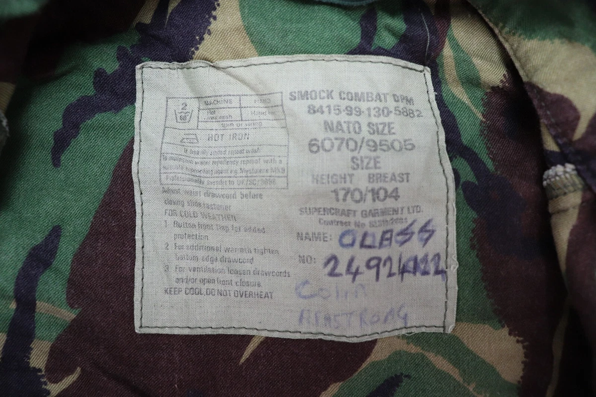 イギリス軍 mkIV protective smock 170/100-