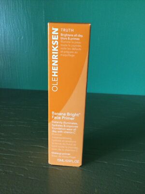 Ole Henriksen Banana Bright Face Primer 0.5oz Hydrate Complexion Blurs Wrinkles