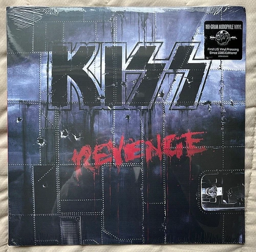 KISS "Revenge" 180G Audiophile First US Vinyl Pressing LP 2014 Sealed Unholy New