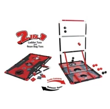 MD Sports 2 In 1 Tailgate Game Combo Ladder Ball & Bean Bag Toss Outdoor Sports 