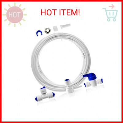 iSpring ICEK Ultra Safe Fridge Water Line Connection and Ice Maker Installation 