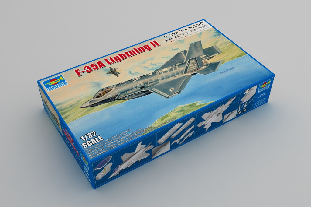 F-35A Lightning II Trumpeter 1/32 grand kit pour reproduire l'avion furtif américain