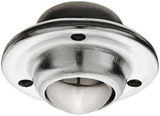 Castor Wheels without Brake and Swivel with Recessed Ball of Hafele