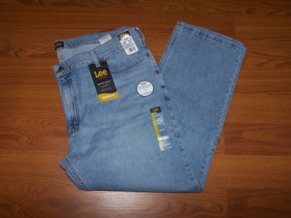 Size 38x29 Mens Regular Fit Straight Leg Lee Jeans (Wylie) for