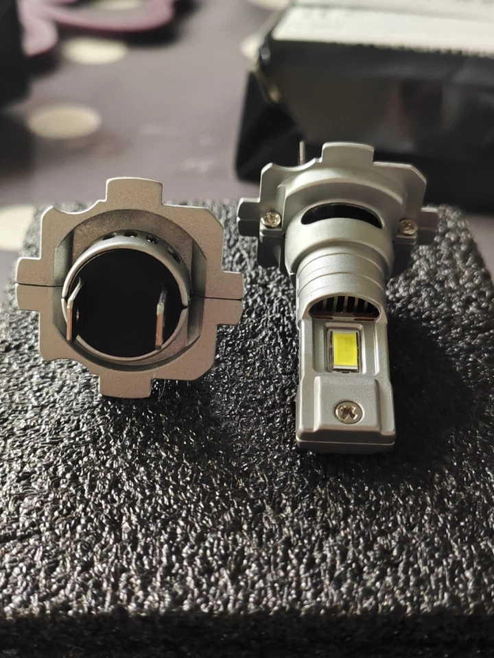 KIT 2x AMPOULES LED H7 CSP 7035 1:1 CANBUS ANTI ERREUR 110W 30000LM AUTO MOTO - Photo 4/4