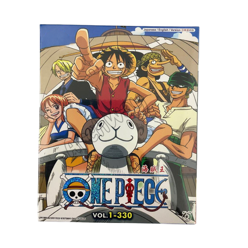 One Piece Episodes 1 - 330 End Anime Dvds English Dubbed Collection ...
