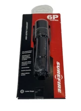 New NOS Surefire 6P Original High-Output Flashlight 6PL-BK 120 Lumens