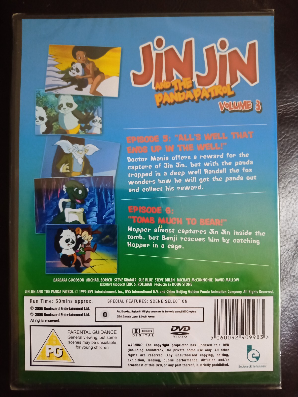 Jin Jin and The Panda Patrol Voume 3 DVD Region for sale online eBay