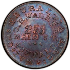 Buffalo NY105R-1a R-5 PCGS MS-63 BN - C.R. Walker - Watsons Neuralgia King