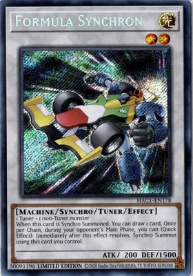 Formula Synchron [HAC1 - HAC1-EN178] LP Secret Rare EN Limited