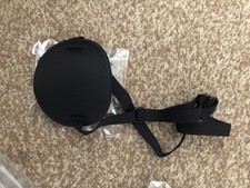 NEW black soft material eyepatch eye patch medical / fancy dress / pirate