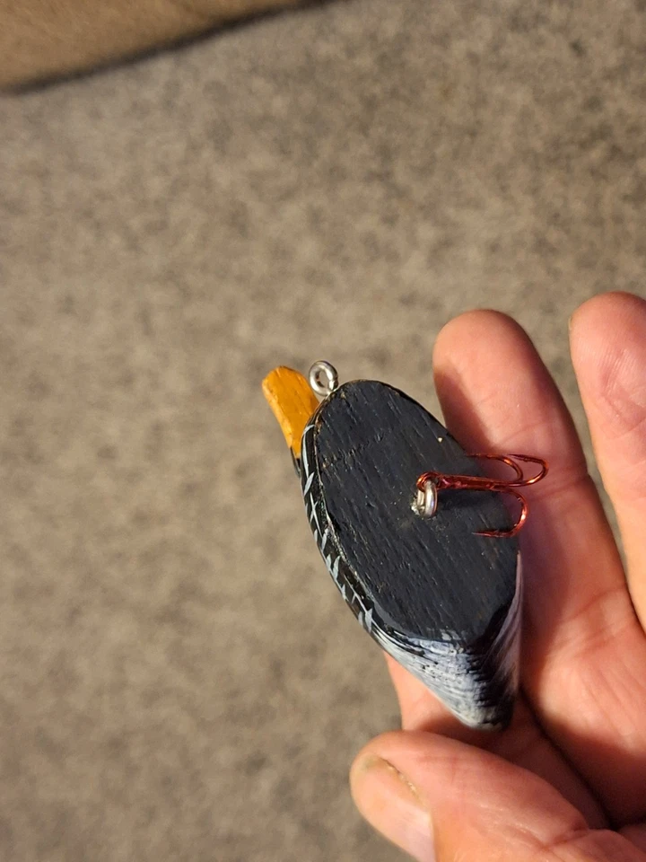 señuelo pato madera Foto 3 de 4