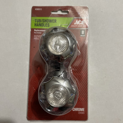 ACE  Tub/Shower Handles for GERBER CHROME  #4300513  SET OF 2