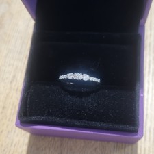 9ct Gold Diamond stacker ring.  0.25ct.