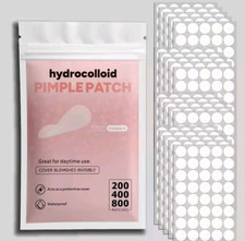 800pcs Invisible Clear Pimple Patch Hydrocolloid Acne Stickers Mixed Sizes Skin
