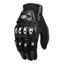 Reinforced Safety Gloves with Knuckle Protection - Breathable, X-Large Black