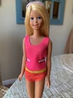 Vintage Malibu Francie Barbie doll  Mattel 1068 in original swimsuit